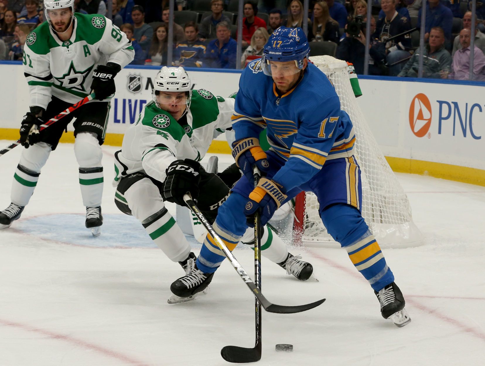 Blues host Stars